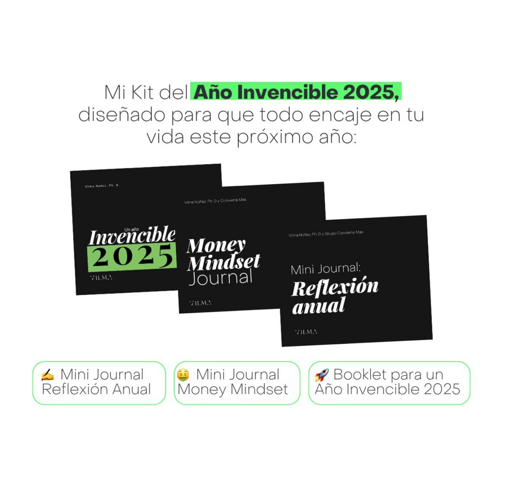 [Mega Kit] 3 journals para construir un 2025 invencible